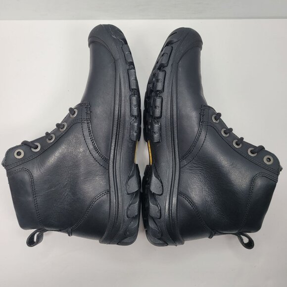 Keen Men's Black Leather Work Boots 1007680 US Size 7.5 Built in USA - Picture 6 of 9